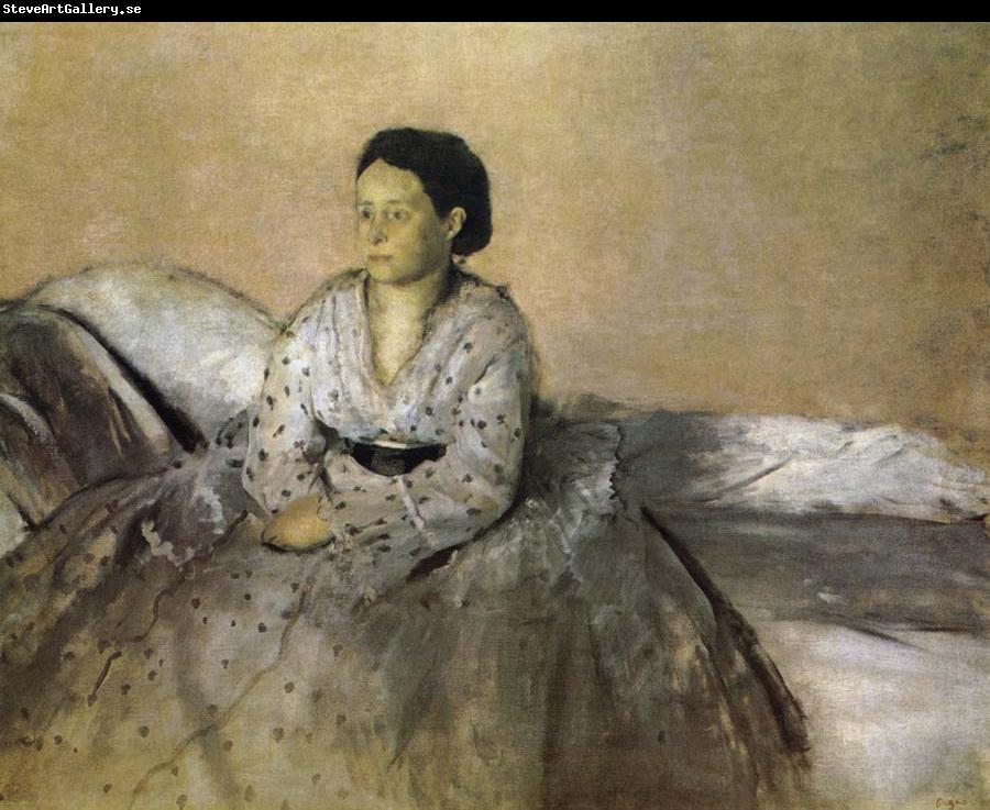 Edgar Degas Mrs. Edgar